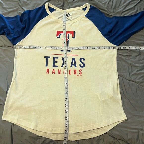 NEW Women's Texas Rangers Long Sleeve T-Shirt SM & XL NWT - Picture 9 of 11
